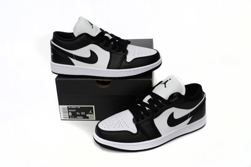 Buy Rep Air Jordan 1 Low Shoe Black And White DC0774-101 - Rep Sneaker