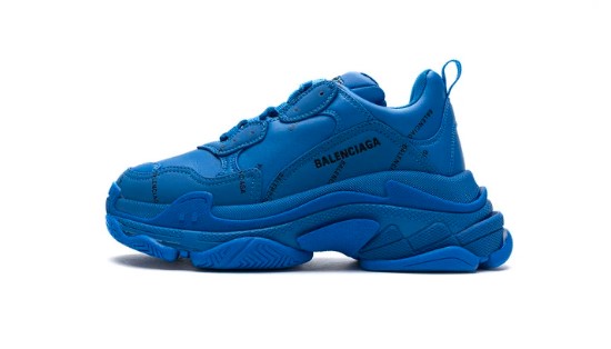 Buy Balenciaga Triple S Letter Blue - Rep Sneaker